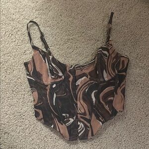 White Fox Boutique Bustier Corset Top